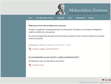 Tablet Screenshot of centromelantone.org